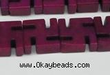 CCN3960 15.5 inches 20*20mm svastika candy jade beads wholesale