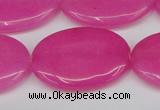 CCN3987 15.5 inches 30*40mm oval candy jade beads wholesale