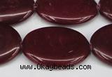 CCN3991 15.5 inches 30*40mm oval candy jade beads wholesale