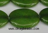 CCN3996 15.5 inches 30*40mm oval candy jade beads wholesale