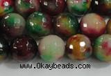 CCN4012 15 inches 10mm faceted round candy jade beads wholesale