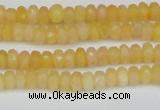 CCN4105 15.5 inches 2*4mm faceted rondelle candy jade beads