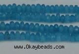 CCN4107 15.5 inches 2*4mm faceted rondelle candy jade beads