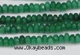 CCN4109 15.5 inches 2*4mm faceted rondelle candy jade beads