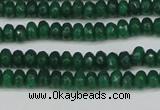 CCN4110 15.5 inches 2*4mm faceted rondelle candy jade beads