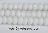 CCN4150 15.5 inches 5*8mm faceted rondelle candy jade beads