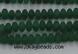 CCN4504 15.5 inches 3*5mm rondelle matte candy jade beads