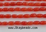 CCN4512 15.5 inches 3*5mm rice candy jade beads wholesale