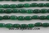 CCN4516 15.5 inches 3*5mm rice candy jade beads wholesale