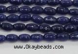 CCN4522 15.5 inches 4*6mm rice candy jade beads wholesale