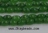 CCN4523 15.5 inches 4*6mm rice candy jade beads wholesale