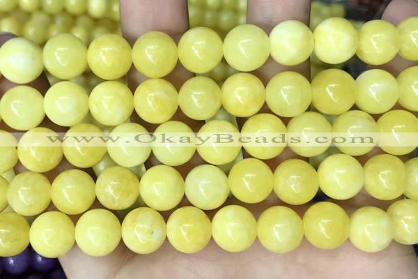 CCN5010 15.5 inches 8mm & 10mm round candy jade beads wholesale