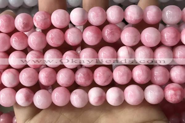 CCN5012 15.5 inches 8mm & 10mm round candy jade beads wholesale