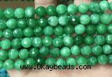 CCN5054 15.5 inches 8mm & 10mm faceted round candy jade beads