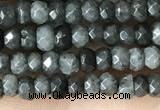 CCN5124 15 inches 3*4mm faceted rondelle candy jade beads