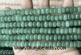 CCN5156 15 inches 5*8mm faceted rondelle candy jade beads