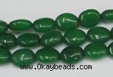 CCN522 15.5 inches 8*10mm oval candy jade beads wholesale