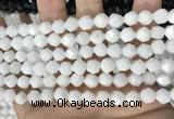 CCN5231 15 inches 8mm faceted nuggets candy jade beads