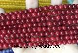 CCN5280 15 inches 6mm round candy jade beads Wholesale