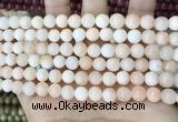 CCN5340 15 inches 8mm round candy jade beads Wholesale