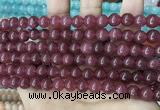 CCN5368 15 inches 8mm round candy jade beads Wholesale