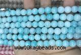 CCN5398 15 inches 8mm round candy jade beads Wholesale