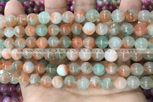 CCN5480 15 inches 8mm round candy jade beads Wholesale