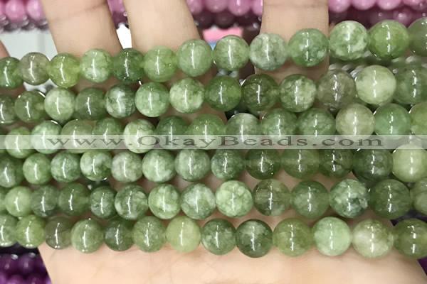 CCN5487 15 inches 8mm round candy jade beads Wholesale