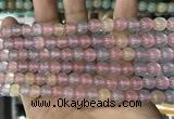 CCN5491 15 inches 8mm round candy jade beads Wholesale