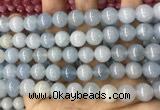 CCN5501 15 inches 8mm round candy jade beads Wholesale