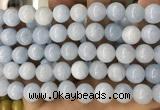 CCN5502 15 inches 8mm round candy jade beads Wholesale