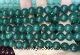 CCN5518 15 inches 8mm round candy jade beads Wholesale