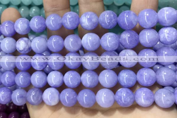 CCN5528 15 inches 8mm round candy jade beads Wholesale