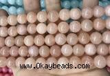 CCN5540 15 inches 8mm round candy jade beads Wholesale