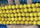 CCN5545 15 inches 8mm round candy jade beads Wholesale