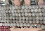 CCN5684 15 inches 8mm faceted round candy jade beads