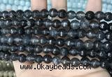 CCN5702 15 inches 8mm faceted round candy jade beads