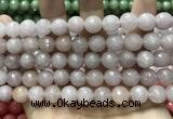 CCN5765 15 inches 10mm faceted round candy jade beads