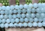 CCN5780 15 inches 10mm faceted round candy jade beads