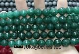 CCN5789 15 inches 10mm faceted round candy jade beads