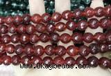 CCN5813 15 inches 10mm faceted round candy jade beads