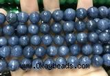 CCN5815 15 inches 10mm faceted round candy jade beads