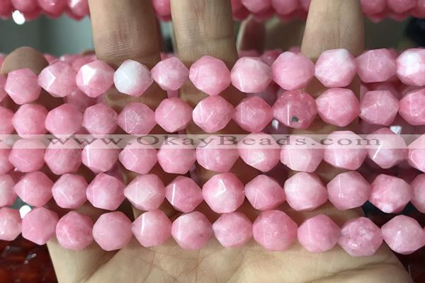 CCN5842 15 inches 8mm faceted nuggets candy jade beads Wholesale