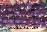 CCN5874 15 inches 15mm flat round candy jade beads Wholesale