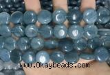 CCN5897 15 inches 15mm flat round candy jade beads Wholesale