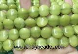 CCN5904 15 inches 15mm flat round candy jade beads Wholesale