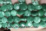 CCN5909 15 inches 15mm flat round candy jade beads Wholesale