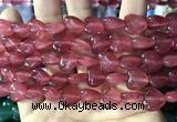 CCN5932 15 inches 12*12mm heart candy jade beads Wholesale