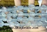 CCN5946 15 inches 14*14mm heart candy jade beads Wholesale