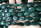 CCN5976 15 inches 13*18mm faceted oval candy jade beads